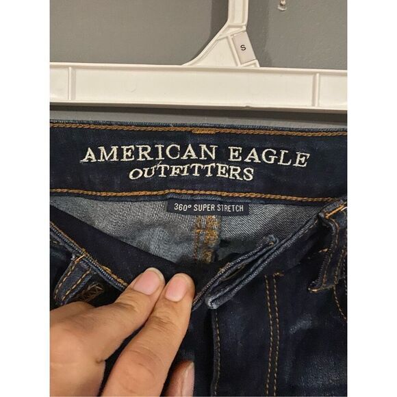 American Eagle 360 Super Stretch Jeggings Size 0 Short - Picture 3 of 4